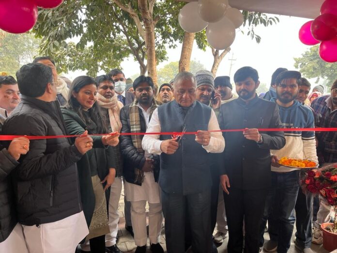 Union Minister of State for Road Transport Highways and Member of Parliament General Dr. VK Singh inaugurating