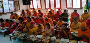 Hapur जैन धर्म के दशलक्षण महापर्व का आज दसवां दिन उत्तम ब्रह्मचर्य धर्म मनाया
