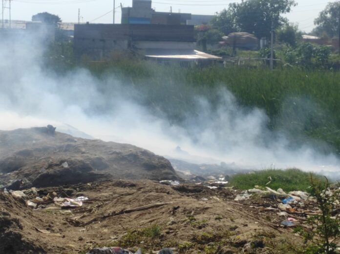 Garbage is being burnt even after implementation