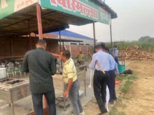 HPDA ने बाबूगढ़ में हाईवे पर चल रहे ढाबे पर लगाई सील
