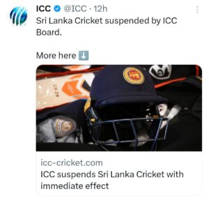 Sri Lanka Cricket Bord Suspended2