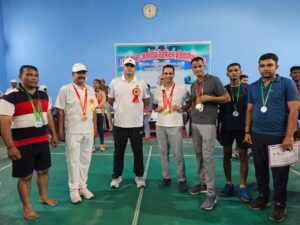Sports Newsअंतर्जनपदीय बैडमिंटन प्रतियोगिता में राजकुमार सिंह ने जीते पांच स्वर्ण