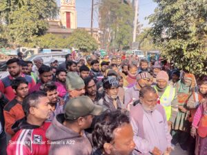 Maharishi Valmiki Park महर्षि वाल्मीकि पार्क की मांग को लेकर वाल्मीकि समाज का प्रदर्शन, सौंपा ज्ञापन