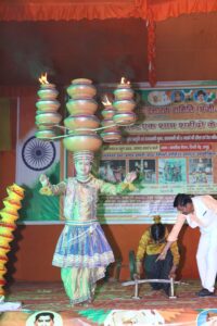Hapur शहीद मेले में हुआ एक शाम शहीदों के नाम आयोजित, राजस्थान के घूमर नृत्य ने दर्शकों की तालियां बटोरी