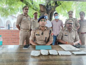 Hapur Crime News अंतर्राज्यीय मादक पदार्थ दो तस्कर गिरफ्तार, 15 लाख का गांजा बरामद