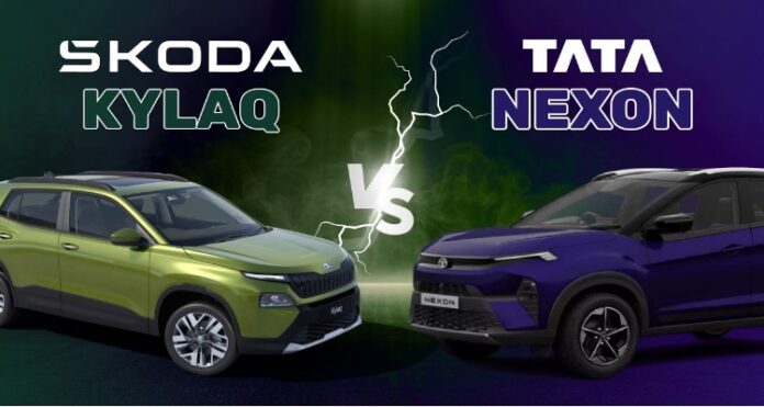 Skoda Kylaq Vs Tata Nexon