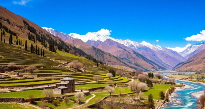 Hunza Valley of Kashmir