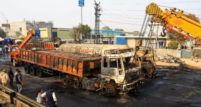 Jaipur Tanker Blast Update