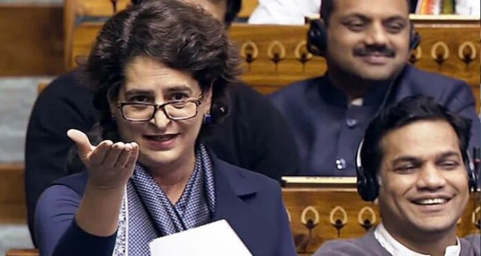 Priyanka Gandhi First Speech