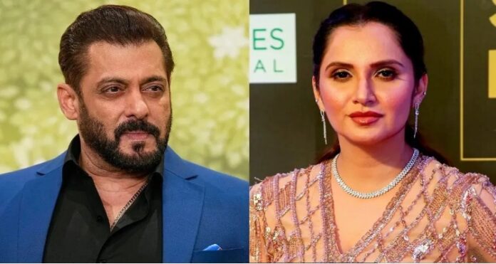 Sania Mirza and Salman Khan