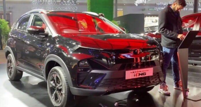 Nexon CNG Red Dark